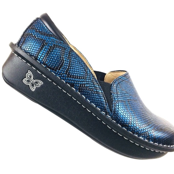 alegria navy shoes